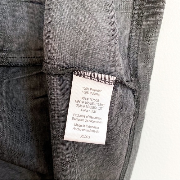 Charcoal Reebok Speedwick Athletic Shirt - Picture 8 of 10